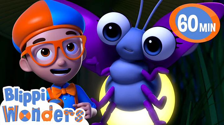 Blippi's Counting Game With Fireflies! | Blippi Wonders | Educational Cartoons for Kids