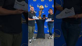 I Painted Shoes For The Warriors &amp; Google Cloud!