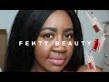 FENTY BEAUTY STUNNA LIP PAINTS | LIPSTICK AND AFROS