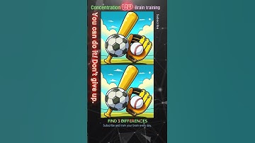 Quick Brain Exercise: Spot the Difference! #17