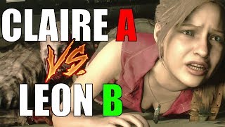 Claire A Scenario Vs Leon B Scenario Resident Evil 2 Remake