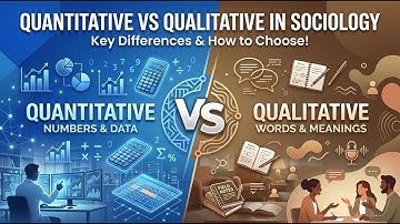Sociology Research methods | Quantitative and qualitative approaches | Research Methodology