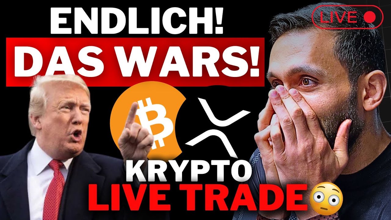 Bitcoin LIVE: Ist der CRASH vorbei??