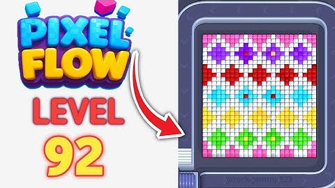 Pixel Flow Level 92 Walkthrough