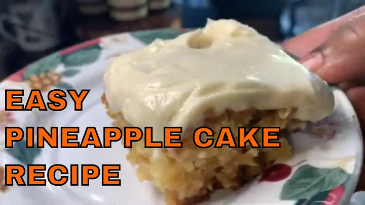 SPEEDY PINEAPPLE CAKE RECIPE @Paula Deen