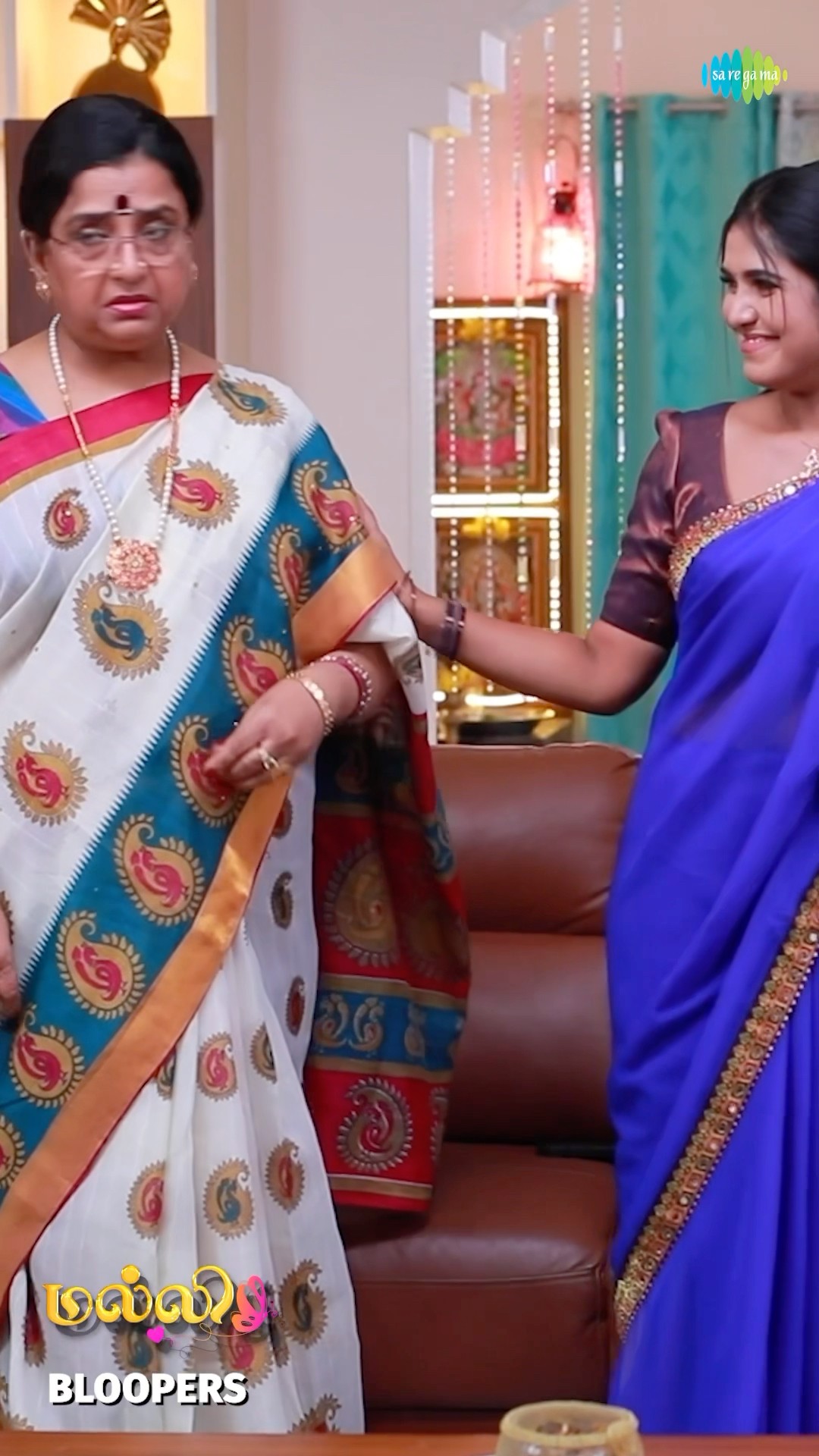 Malli Serial Bloopers Shorts | 24 (2) | Nikitha | Vijay | Rahila Sayedh | Venkat  #shorts #ytshorts