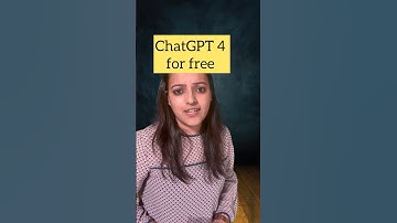 How to get ChatGPT 4 for free | How to use ChatGPT 4 for free | #shorts #chatgpt #ai #chatgpt4