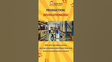 Earth-Chain’s Smart Production Revolution: Fast Order Scheduling with APS & MES!