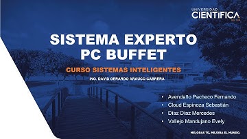 UCSUR - SI - SISTEMA EXPERTO PC BUFFET