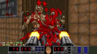 Doom: Blood TC - Full 100% UV Walkthrough (Maps 1-7)
Blood TC was an ambitious attempt to reproduce Blood gameplay on Doom engine. It was made in 2006 , but then the devs decided to change the engine to ZDoom for more advanced and authentic experience which vanilla Doom couldnt provide.
https://blood-wiki.org/index.php/Blood_TC
This walkthrough completes all 7 maps with 100% kills and secrets, with some exceptions.
On Map 1, I forgot to open a secret under the artificial funeral arrangement Rest in Peace in the big room. It is not marked as a secret, but anyway, it gives a map and a stick of dynamite.
On Map 4, one line of monsters in the big outer closet couldnt leave it for some reason.
On Map 5, weapon shop and library secrets didnt trigger up because of tight sectors or maybe height differences.
On Map 6, one axe zombie was left behind in the first house. I dont know how I managed to consider its fake death as a real one xD
Source port: DSDA-Doom 0.22.5
Timecodes:
0:00 - Map 1 (Cradle to Grave)
5:23 - Map 2 (Graveyard)
11:24 - Map 3 (The Sick Ward)
19:36 - Map 4 (This is Your Life)
23:21 - Map 5 (Mall of the Dead)
29:59 - Map 6 (Camp Crystal Lake)
34:51 - Intermission
35:07 - Map 7 (Hells Mouth Canyon)
43:21 - Some chill play (Doom 2 Map 8) Doom: Blood TC - Full 100% UV Walkthrough (Maps 1-7)