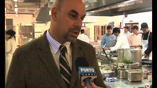 Lamego, almoço de caça na escola de hotelaria