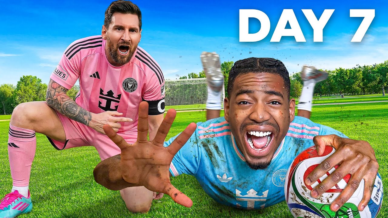 I Trained Like Lionel Messi For 7 Days!