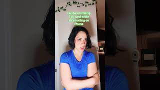 Husband Smiling Too Hard