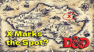 Include a treasure map in your D&D loot!