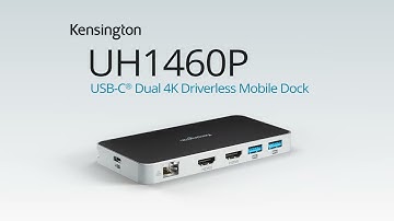 UH1460P USB-C 5Gbps Dual 4K Driverless Mobile Dock