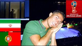 Iranian fans woke Cristiano Ronaldo at a hotel in Saransk [World Cup 2018 | Russia]