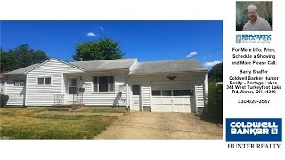 1841 12th St Southwest, Akron, OH Presented by Barry Shaffer.