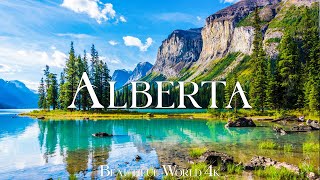 Alberta 4K Drone Nature Film - Calming Piano Music - Natural Landscape