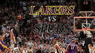 Lakers Vs Spurs 2004 West Semi Finals -Game 5