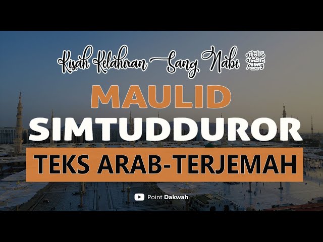 Maulid Simtudduror dilengkapi Teks Arab (Full Shalawat dan Hadrah) - Suara Merdu Penenang Hati class=