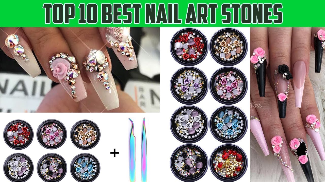 Nail Art Stone Design / Per Nail – Amber Ladies Salon LLC