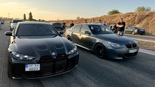 видео: Мужик на BMW E60 530d st3 ПОТРЕПАЛ МНЕ НЕРВЫ!! Гонка против BMW M3 G80 картинка: Мужик на BMW E60 530d st3 ПОТРЕПАЛ МНЕ НЕРВЫ!! Гонка против BMW M3 G80
