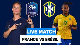 FRANCE - BRESIL LIVE/ALLEZ LES BLEUES/LE BRESIL EN 8es DE FINALE ?/COUPE DU MONDE FEMININE 2023