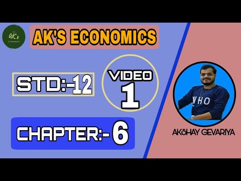 Std-12|| ch-6||બેરોજગારી નો અર્થ ||Economics