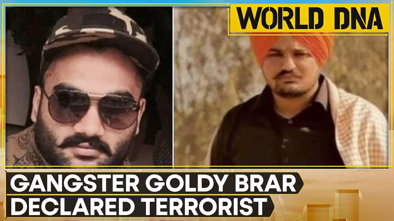 Sidhu Moose Wala’s murdered Goldy Brar designated as individual terrorist under UAPA by MHA | WION