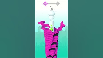 Stack Bounce Ball Game || Level - 343 ||  #stackball #gameszone #gameroom #gaming #gamezone #games