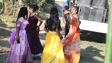 bahera girls dance at basyoli ll tharu wedding dance ll kamariya lach ke re