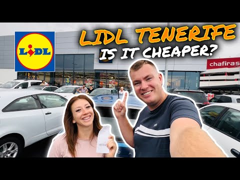 *New* Lidl Supermarket Tenerife- is it CHEAPER than UK? European Food Store 🛒