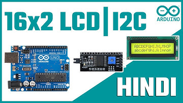 How to Interface I2C 16x2 LCD Display with Arduino | Arduino UNO I2C 16x2 LCD Display in Hindi 🔥