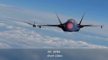 Jet strike |short video | Element 3d | After effects | VFX