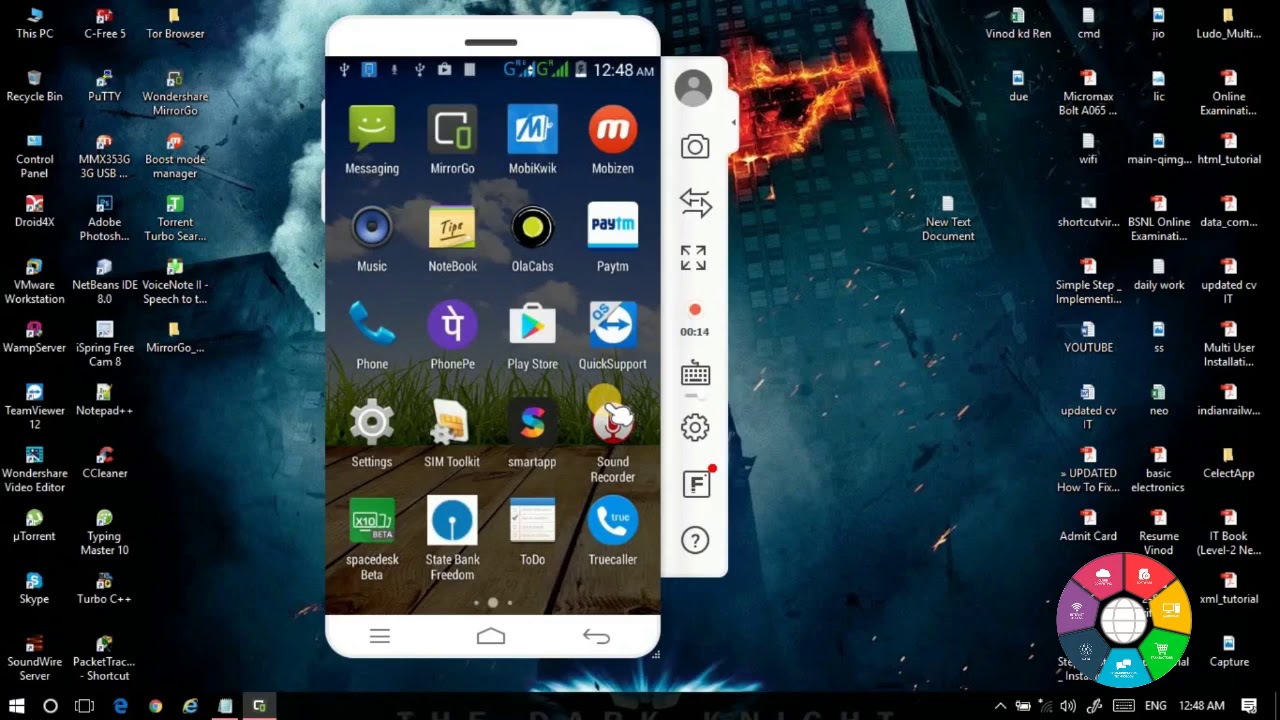 ICT Tutorials Mobile Screen Sharring - YouTube