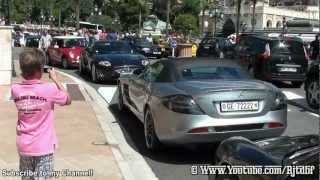 (HD) A Monday Morning of Car Spotting in Monte Carlo! Mega Track, X-Bow, ZR1, LP560-4 Spyder etc.