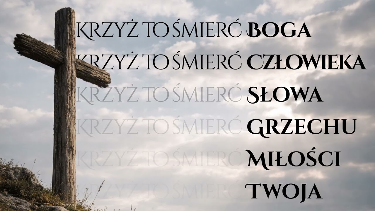 Krzyż to śmierć Człowieka - Gorzkie Żale 2026 r. (2/6)