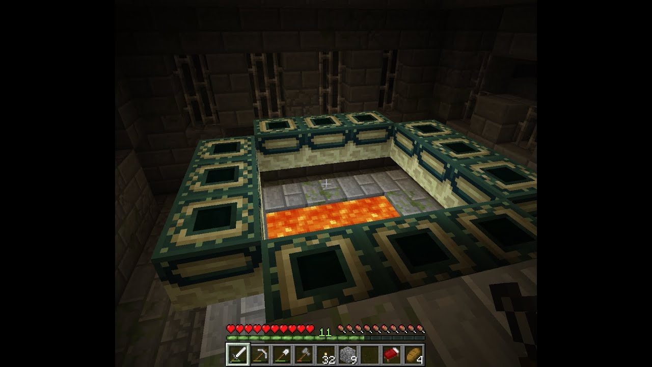 how to find the end portal stronghold youtube