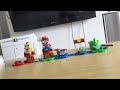 子ども作ったレゴマリオのコマ撮り