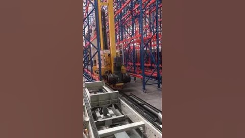 Automatic racking system widely used in industry storage . ASRS