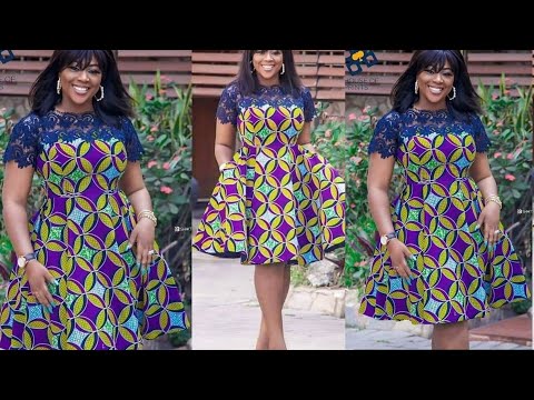 How to Cut and Sew a Pencil Long Dress With a 360 degrees Flare. - YouTube