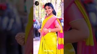 Insta girl saree navel video