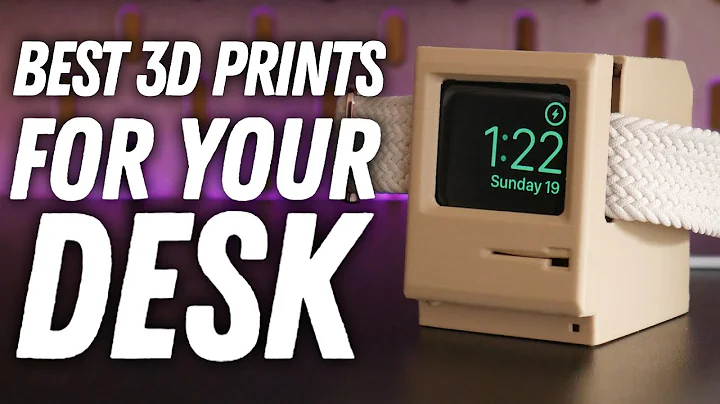 7 Cool 3D Printed Things To Upgrade Your Desk / Gaming Setup - Printed on the Anycubic Kobra 2 Pro