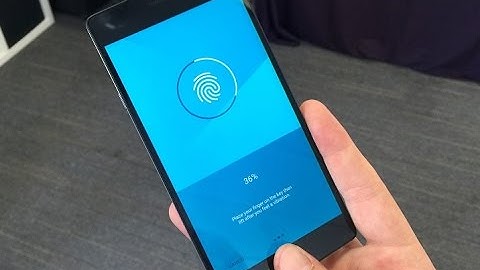 How Fast the OnePlus 2 Fingerprint Scanner Really is