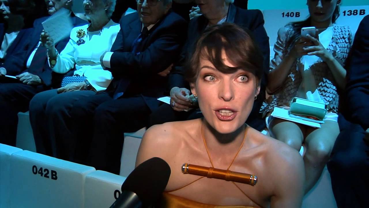 Giorgio Armani - One Night Only Roma - Milla Jovovich Interview