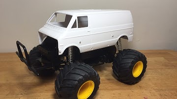 Tamiya 1/12 Lunchbox Monster Van Build
