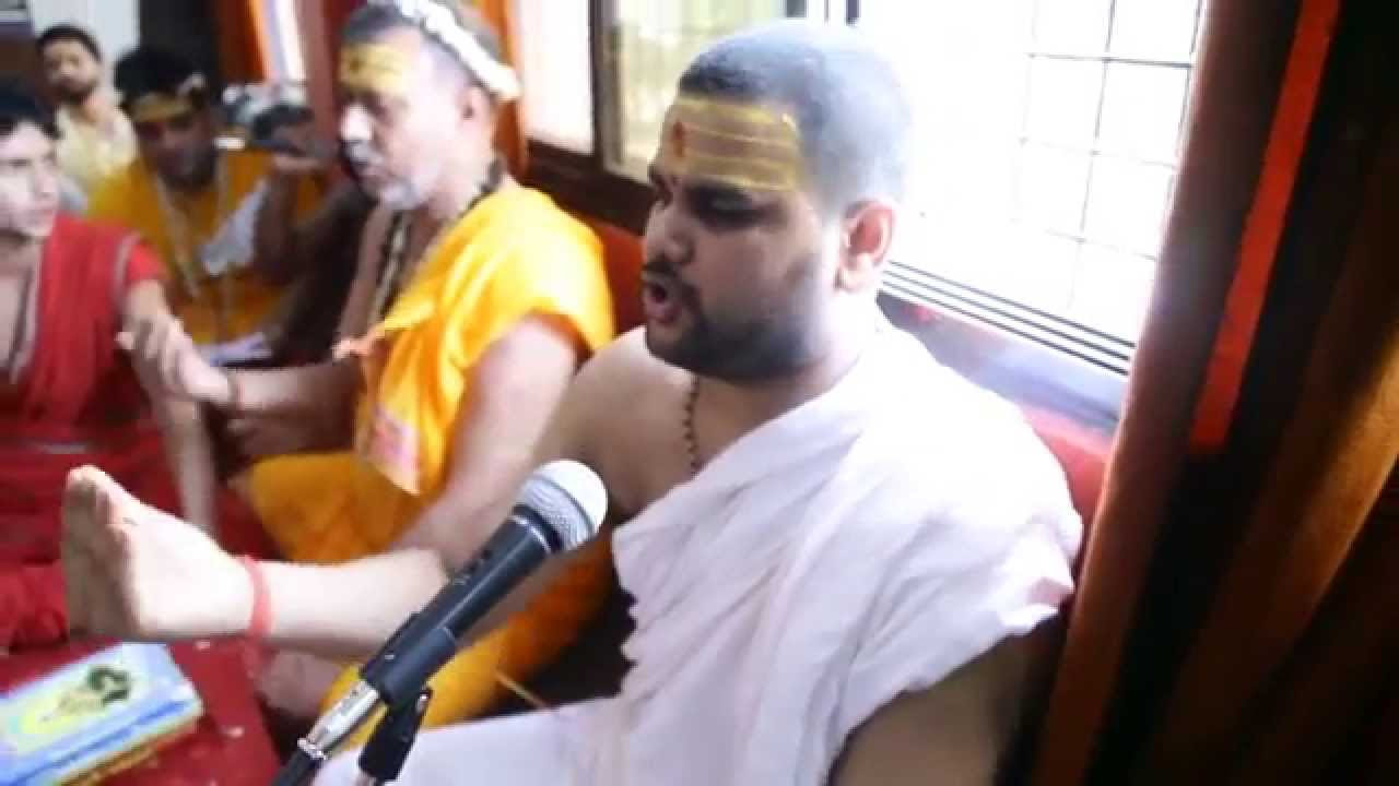 Vedic Chanting   Rudri Path by   Pawan Acharya    Swami Kailashanand Maharaj Ji