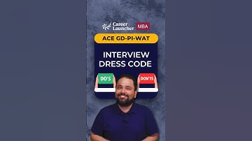 What to Wear for an Interview? MBA Interview Dressing Tips for Male & Female #interviewtips #ytshort