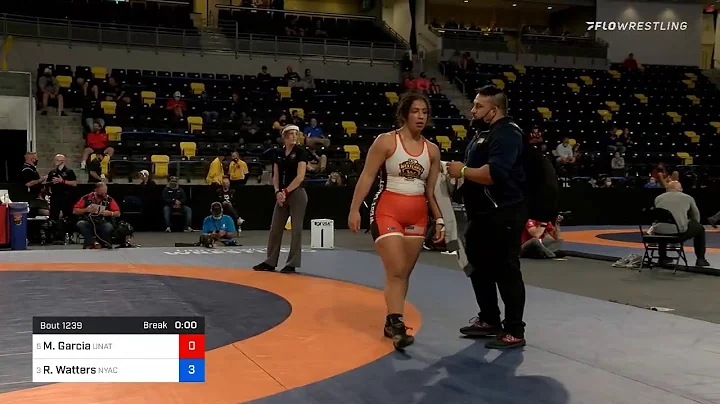 68 Kg Prelims Marilyn Garcia Unattached Vs Rachel ...