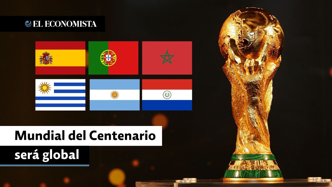 Mundial del Centenario 2023, se jugará en 6 países y 3 continentes - YouTube